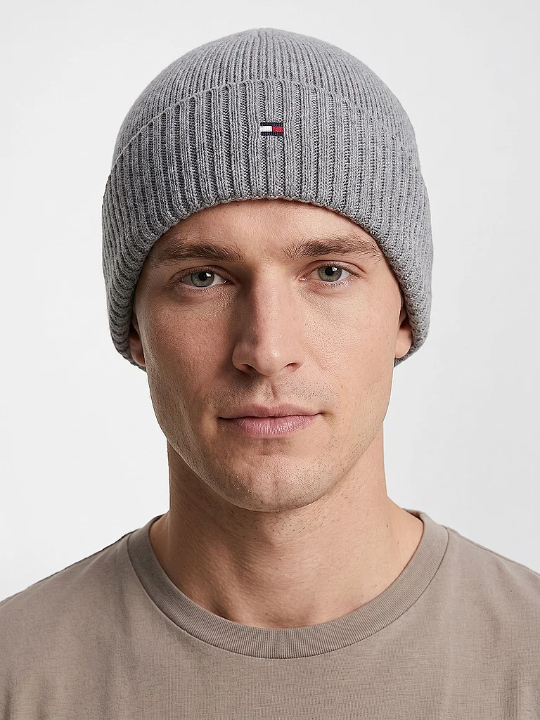 TOMMY HILFIGER Bonnet - Cagoule gris clair